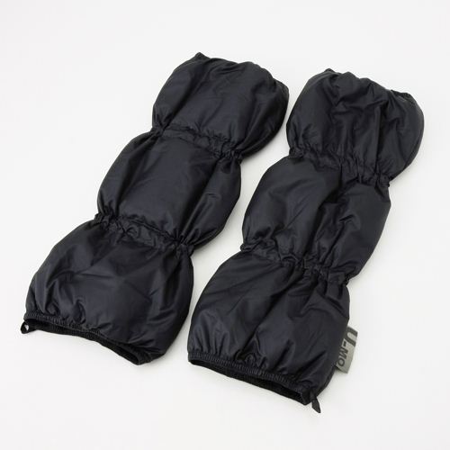 手足に巻ける羽毛布団 U-MO（ウーモ） レッグウォーマー リッチブラック