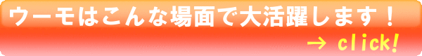 ウーモはこんな場面で活躍します