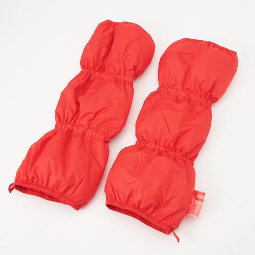 手足に巻ける羽毛布団 U-MO（ウーモ） レッグウォーマー ロイヤルレッド