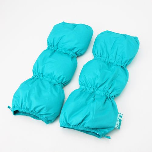 手足に巻ける羽毛布団 U-MO（ウーモ） レッグウォーマー ターコイズ