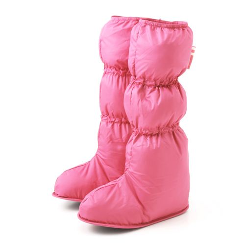 履く羽毛布団 U-MO（ウーモ） ルームブーツ ローズピンク