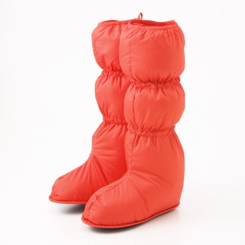 履く羽毛布団 U-MO（ウーモ） ルームブーツ ロイヤルレッド