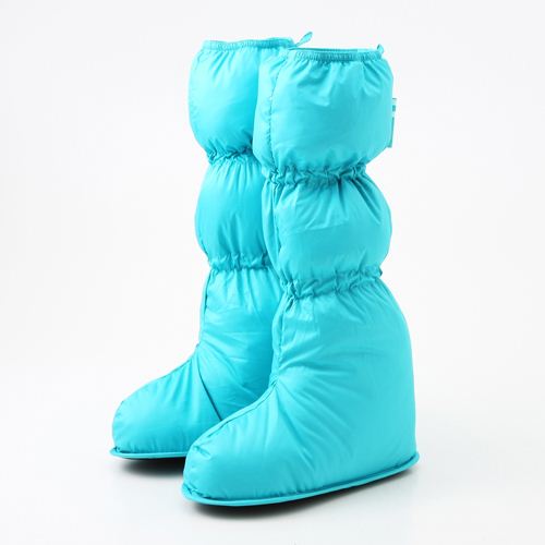 履く羽毛布団 U-MO（ウーモ） ルームブーツ ターコイズ